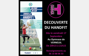 Une nouvelle pratique!!! le HandFIT!!!