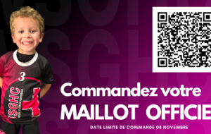 Commandez votre Maillot Officiel