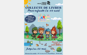 Collecte de livres pour enfants