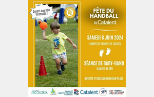 Séance baby'Hand (Fête du handball Départementale)