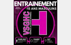 Entrainement -15 (exterieur)